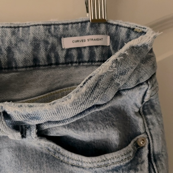 Forever 21 Curved Straight Jeans - Picture 5 of 5